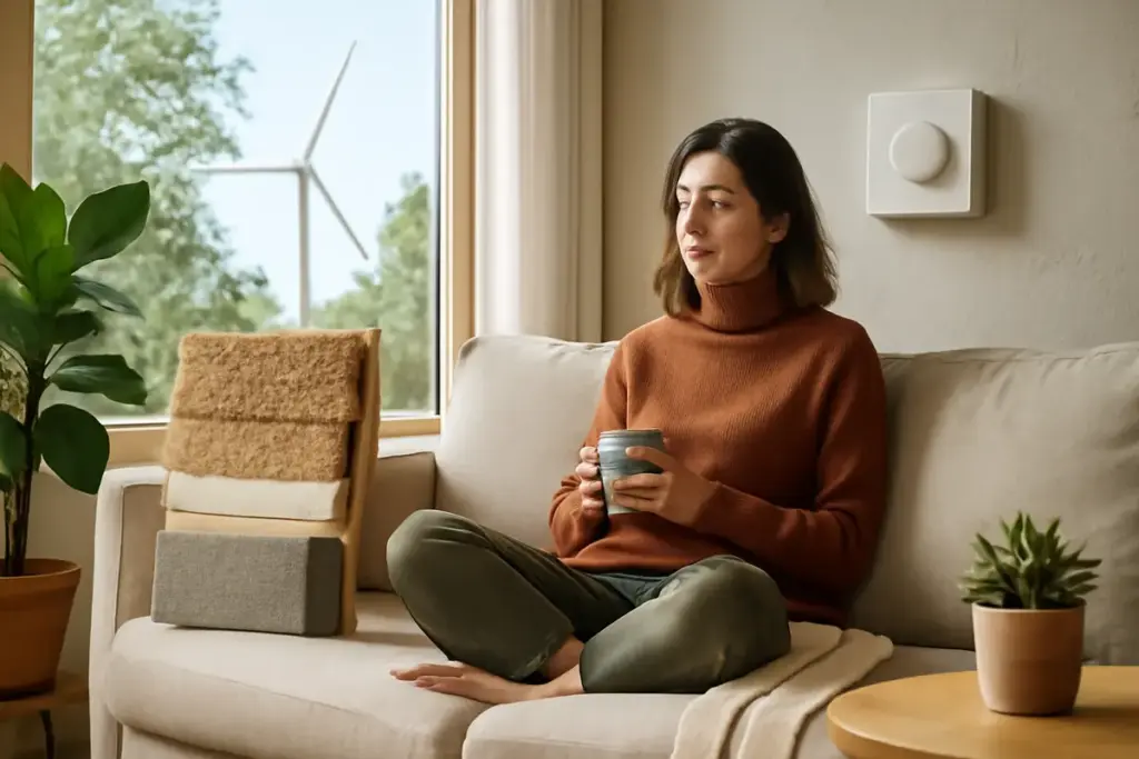 È possibile ottenere il comfort abitativo riducendo l’impatto ambientale? Sì, con questa combinazione di materiali