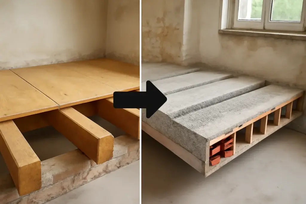Che differenza c’è tra solaio in legno e in laterocemento? La comparazione definitiva per ristrutturazioni smart